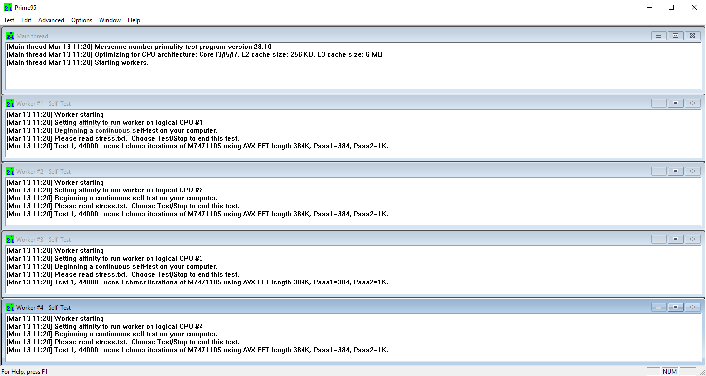 Prime95 v 30.19 Build 20 - Download